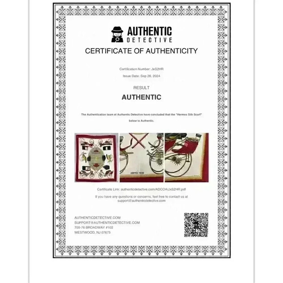 Hermes Les Voitures A Transformation Silk Scarf Vintage La Perriere Equestrian - Picture 16 of 16